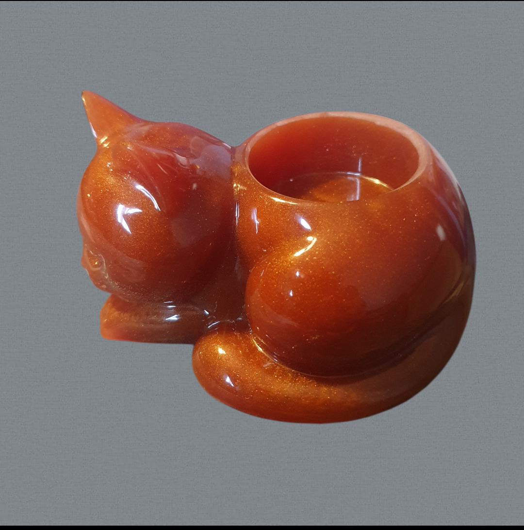 SOUFFLE D'AMBRE  (Orange cuivré)