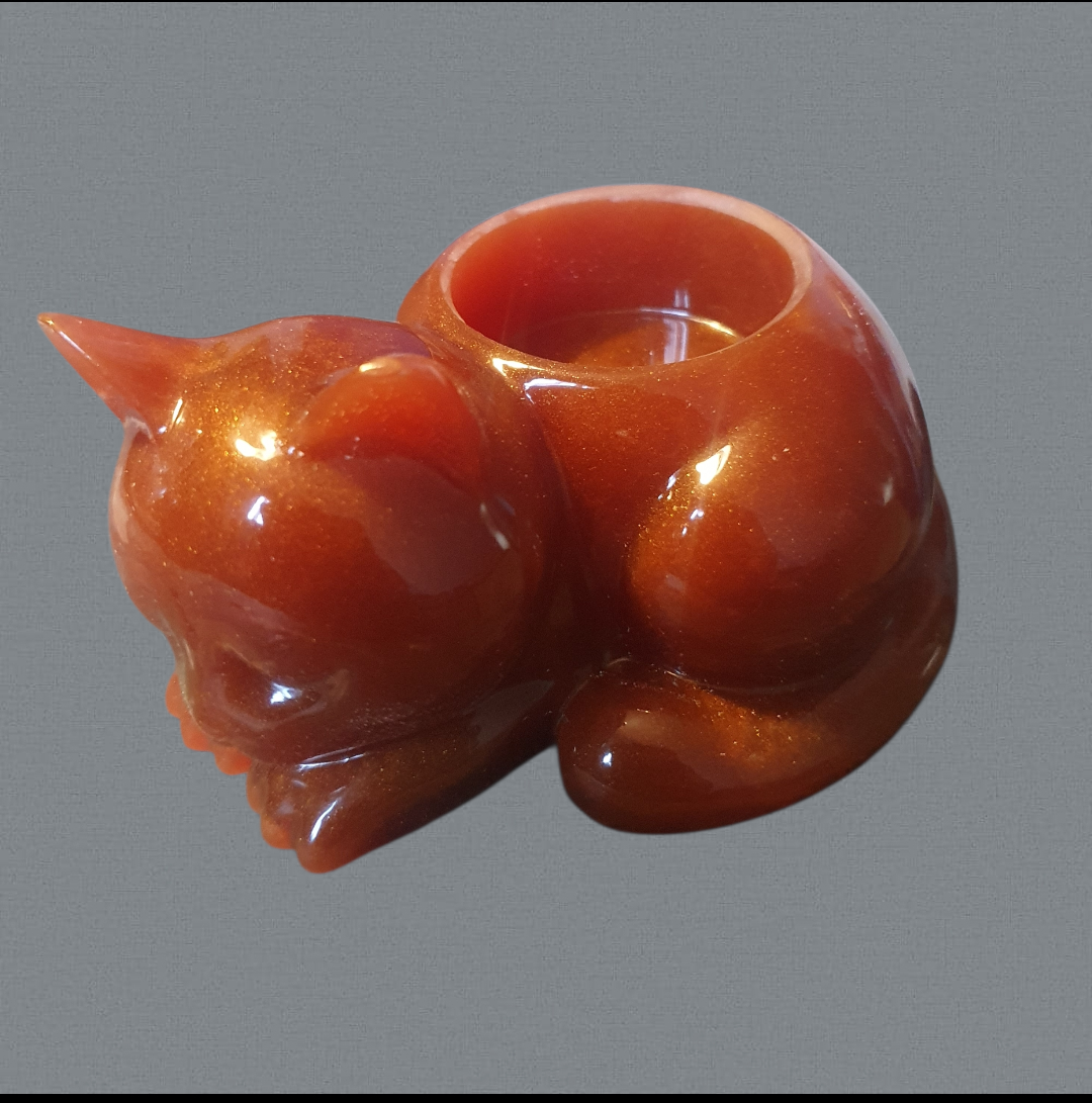 SOUFFLE D'AMBRE  (Orange cuivré)