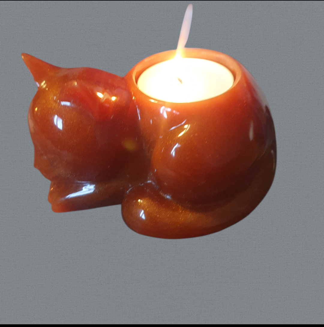 SOUFFLE D'AMBRE  (Orange cuivré)